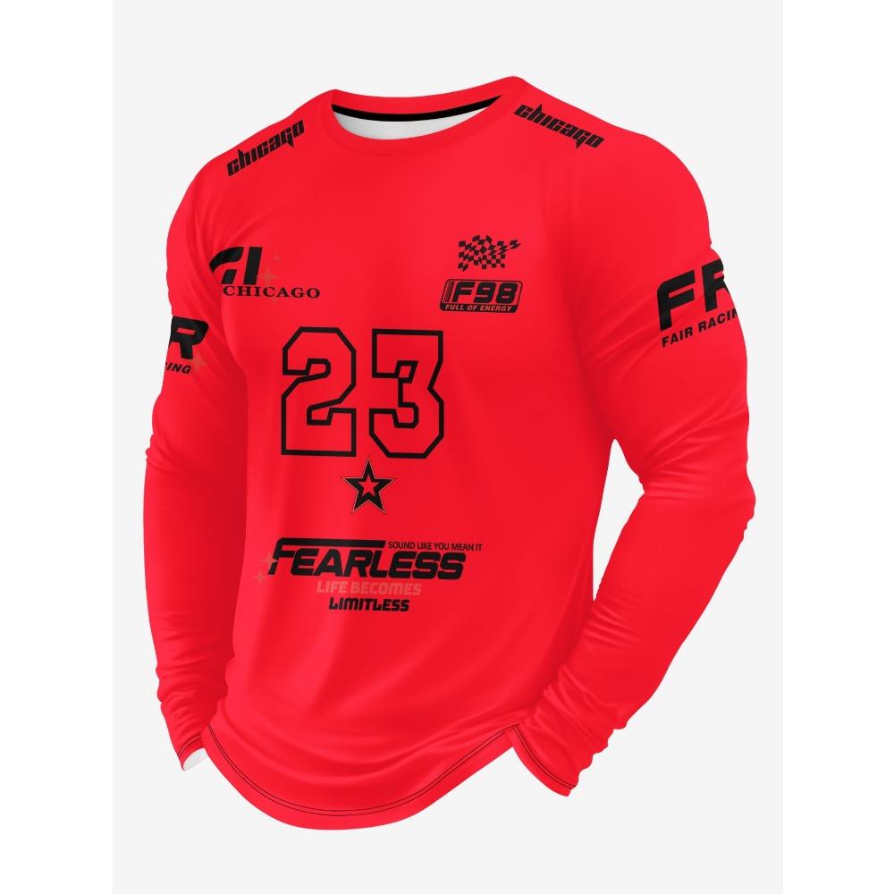 Men s 3D printed long sleeved T-shirt, breathable and comfortable, suitable for casual sports XS
Men s 3D printed long sleeved T-shirt, breathable and comfortable, suitable for casual sports XS