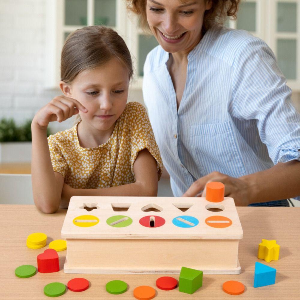 Geometric Cognition Color Match Coin Box 10 Hole Shape Sorting Educational Toys Teaching AIDS 1set
Geometric Cognition Color Match Coin Box 10 Hole Shape Sorting Educational Toys Teaching AIDS 1set