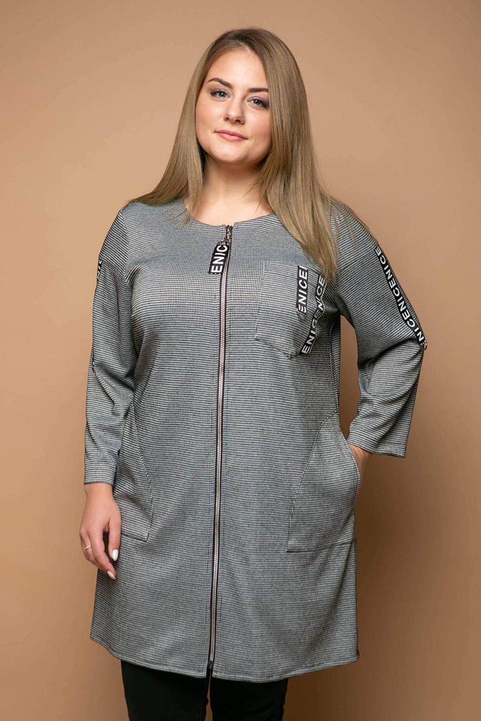 Туніка у спортивному стилі Tatiana НАЙС 4XL сірий
Туніка у спортивному стилі Tatiana НАЙС 4XL сірий