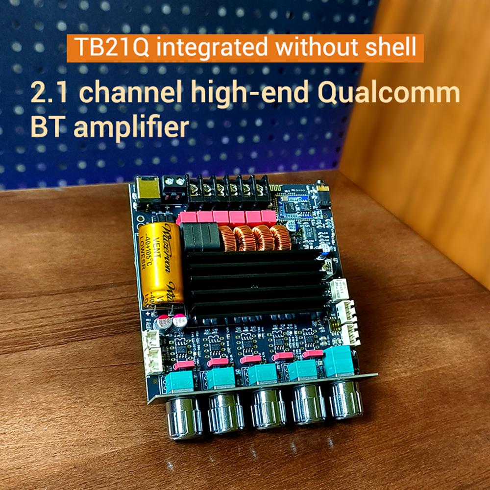 DC 12-24V 2.1-Channel Qualcomm BT Digital Amplifier Board 50W+50W+100W Tb21Q Qualcomm Qcc3034+Tpa3116 Lossless Aptx Subwoofer
DC 12-24V 2.1-Channel Qualcomm BT Digital Amplifier Board 50W+50W+100W Tb21Q Qualcomm Qcc3034+Tpa3116 Lossless Aptx Subwoofer