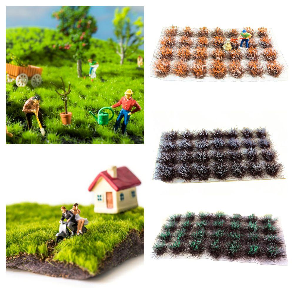 Plastic Artificial Grass Tufts Accessories Grass Tufts Model Multicolor Miniature Grass-plot 3
Plastic Artificial Grass Tufts Accessories Grass Tufts Model Multicolor Miniature Grass-plot 3