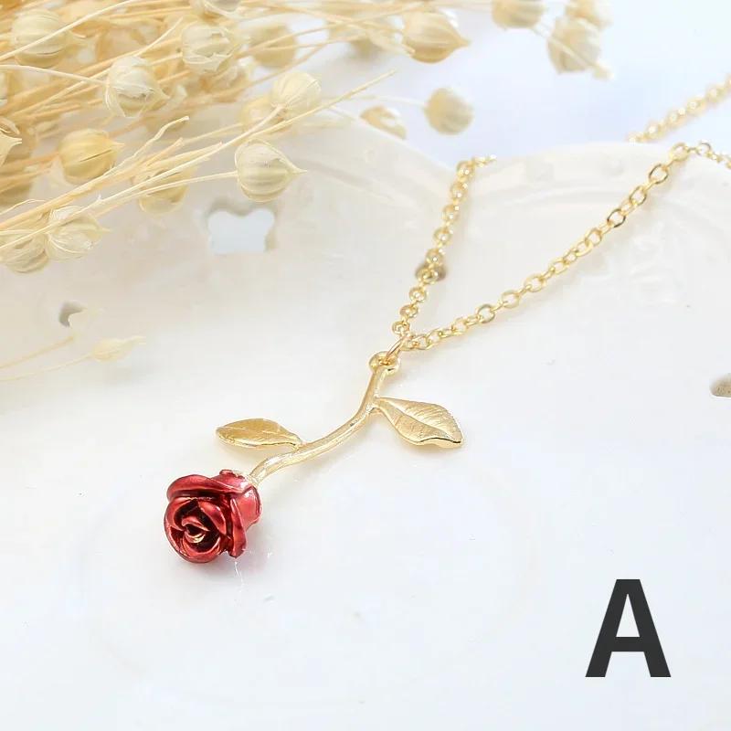 2024 Новое горячее предложение Романтическое ожерелье с розой 3D Цветок Роскошное ожерелье с подвеской Цепочка День Святого Валентина Подарок на день рождения A
2024 Новое горячее предложение Романтическое ожерелье с розой 3D Цветок Роскошное ожерелье с подвеской Цепочка День Святого Валентина Подарок на день рождения A