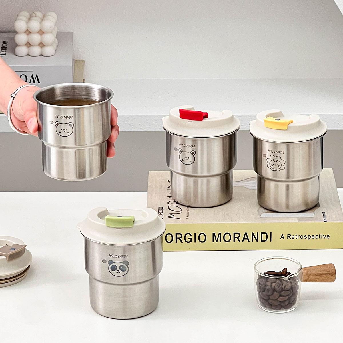 WORTHBUY Cute 400Ml 304 Stainless Steel Milk Coffee Cup Heat Resistance Drinking Cup Portable Durable Leak-proof Coffee Mug красный
WORTHBUY Cute 400Ml 304 Stainless Steel Milk Coffee Cup Heat Resistance Drinking Cup Portable Durable Leak-proof Coffee Mug красный