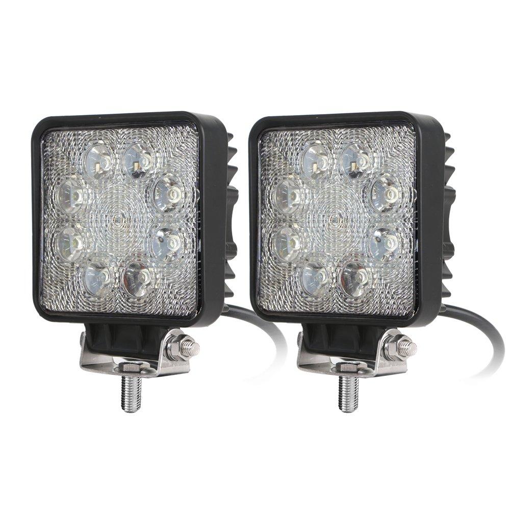 Kashimura LED Work 8 Set of Noise Light, Square, Lights, 24W, White, 2, 1560lm, 6000K, Reduction, IP67, DC12/24V, NML-118
Kashimura LED Work 8 Set of Noise Light, Square, Lights, 24W, White, 2, 1560lm, 6000K, Reduction, IP67, DC12/24V, NML-118
