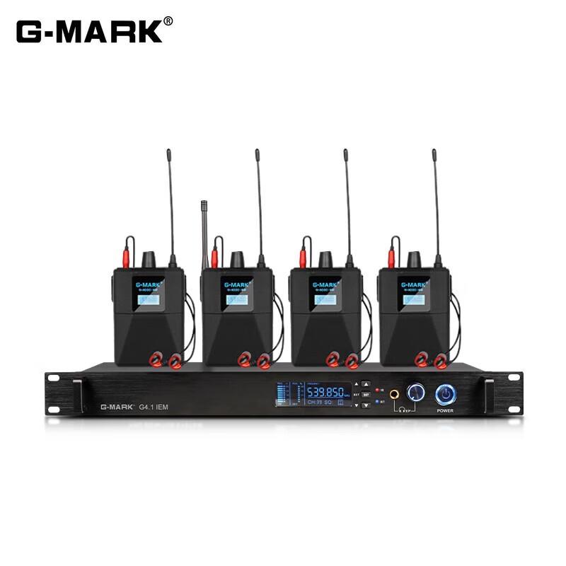 G-MARK Professional Wireless In-Ear Monitor System (One-to-Four)
G-MARK Professional Wireless In-Ear Monitor System (One-to-Four)