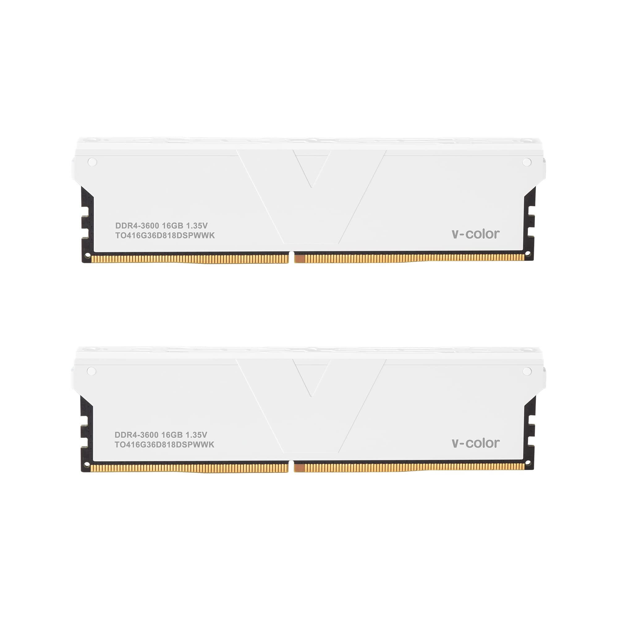 Hynix IC Gaming Memory for Desktop PC Skywalker Plus DDR4 3600MHz 32GB 1Gx8 CL18 with Heatsink TO416G36D818DSPWWK v-color PC4-28800 (16GBx2) U-DIMM
Hynix IC Gaming Memory for Desktop PC Skywalker Plus DDR4 3600MHz 32GB 1Gx8 CL18 with Heatsink TO416G36D818DSPWWK v-color PC4-28800 (16GBx2) U-DIMM