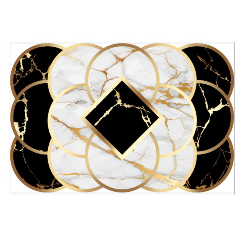 VIKAMA Luxury-Style Marble Pattern Carpet for Living Room Coffee Table Mat, Easy to Clean, Bedroom Carpet for Home Decoration 50x80cm 20x31inch
VIKAMA Luxury-Style Marble Pattern Carpet for Living Room Coffee Table Mat, Easy to Clean, Bedroom Carpet for Home Decoration 50x80cm 20x31inch