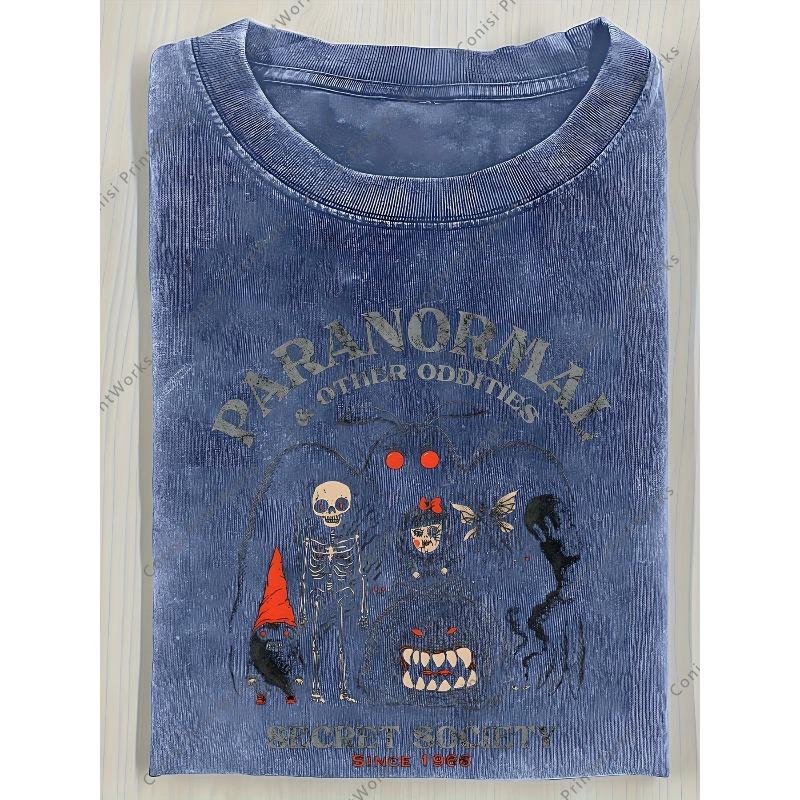 Exploring Mysterious Skull Print T-Shirt, Wax Printed Cotton Retro Fashion Brand T-Shirt, Suitable for Summer T-Shirt with a Certain Thickness 5XL синій
Exploring Mysterious Skull Print T-Shirt, Wax Printed Cotton Retro Fashion Brand T-Shirt, Suitable for Summer T-Shirt with a Certain Thickness 5XL синій
