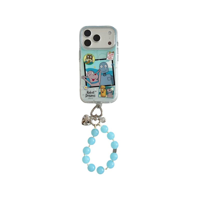 Cute Robot Dreams Phone Case For iPhone 17 Pro 16 15 14 Pro Max with Round Edge IMD & Matching Chain Shockproof 17pro Cover For iPhone 17ProMax
Cute Robot Dreams Phone Case For iPhone 17 Pro 16 15 14 Pro Max with Round Edge IMD & Matching Chain Shockproof 17pro Cover For iPhone 17ProMax