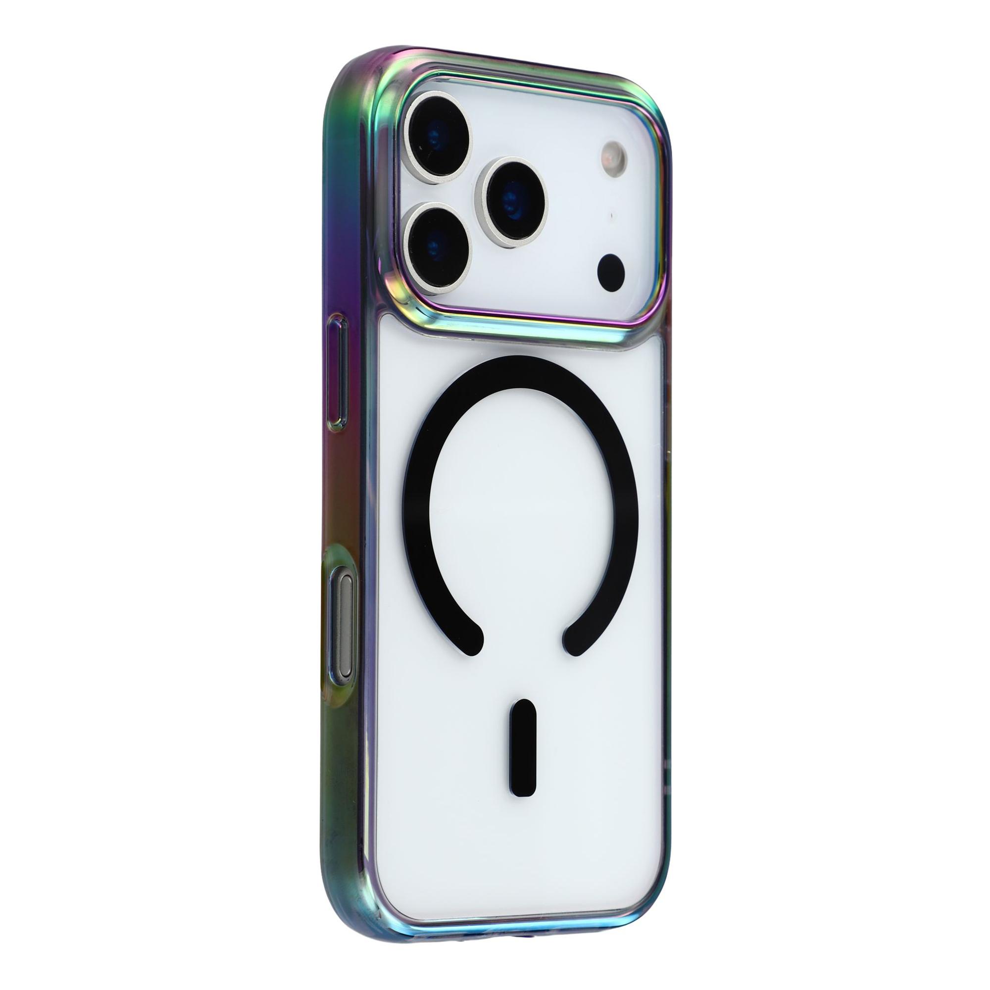 KIGC For iPhone 17 Pro Case Compatible with MagSafe Dazzling Color TPU+PC Phone Back Cover
KIGC For iPhone 17 Pro Case Compatible with MagSafe Dazzling Color TPU+PC Phone Back Cover