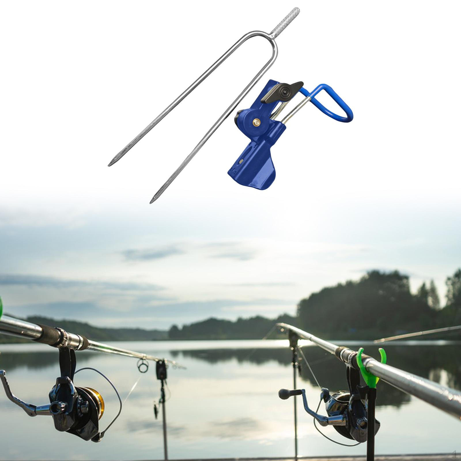 Fishing Rod Holder Fish Pole Bracket Adjustable Portable Support Rack Stand синій
Fishing Rod Holder Fish Pole Bracket Adjustable Portable Support Rack Stand синій