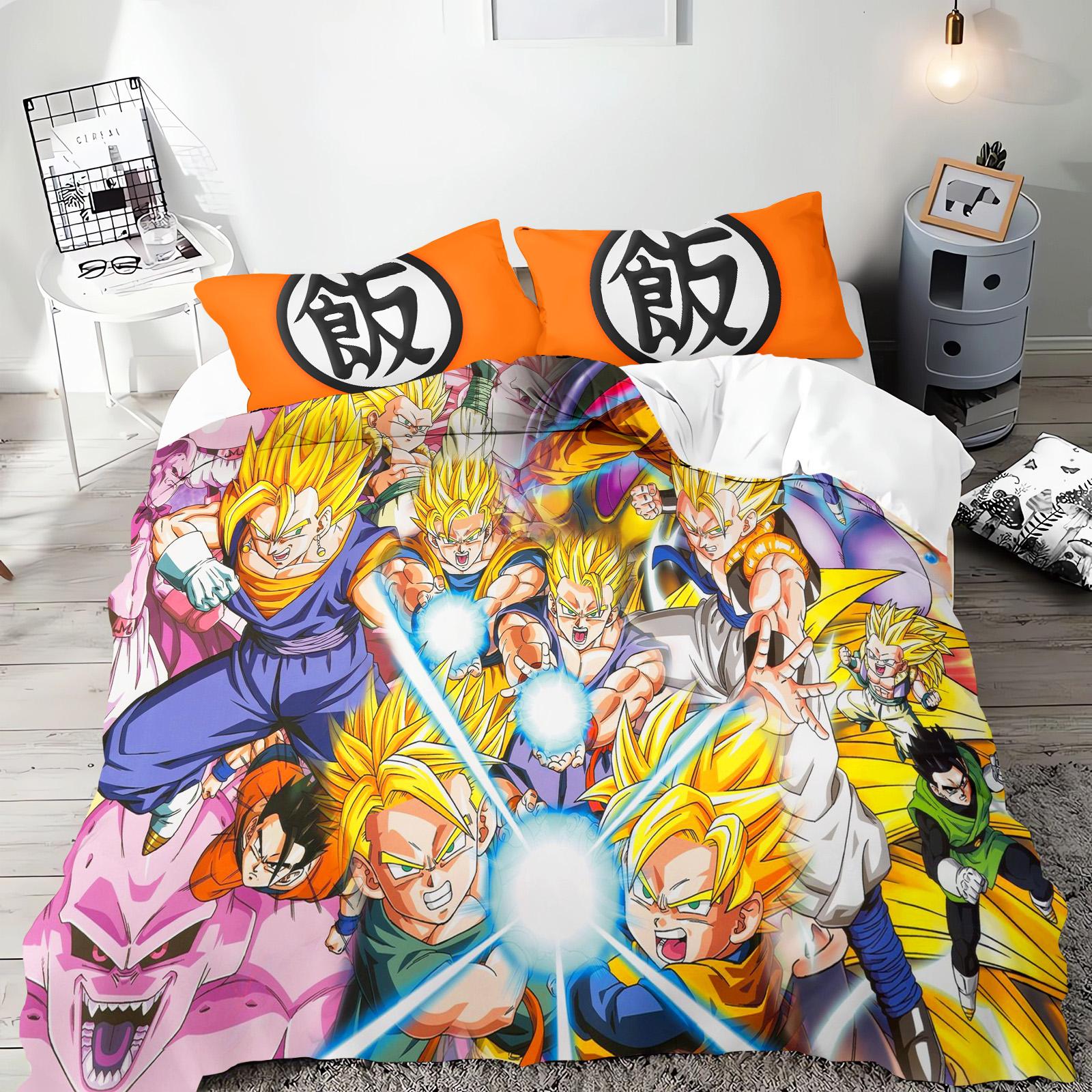 Набір підодіяльника Dragon Ball Аніме Комфортний Друкований Мультяшний Полуторний Розмір Постільна Білизна Різдвяні Подарунки 3 предмети 180X210cm
Набір підодіяльника Dragon Ball Аніме Комфортний Друкований Мультяшний Полуторний Розмір Постільна Білизна Різдвяні Подарунки 3 предмети 180X210cm