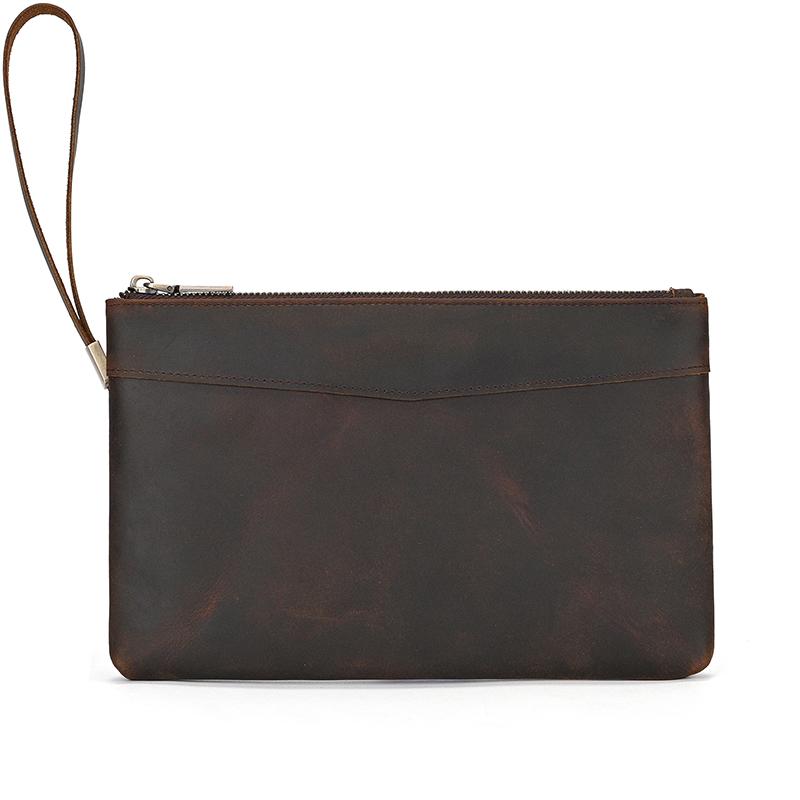 Fashion Genuine Leather Mens Day Clutches Vintage Big Hand Purse RFID 6 Inch IPhone Wallet Cowskin Clutch Bag With Wrist Belt
Fashion Genuine Leather Mens Day Clutches Vintage Big Hand Purse RFID 6 Inch IPhone Wallet Cowskin Clutch Bag With Wrist Belt