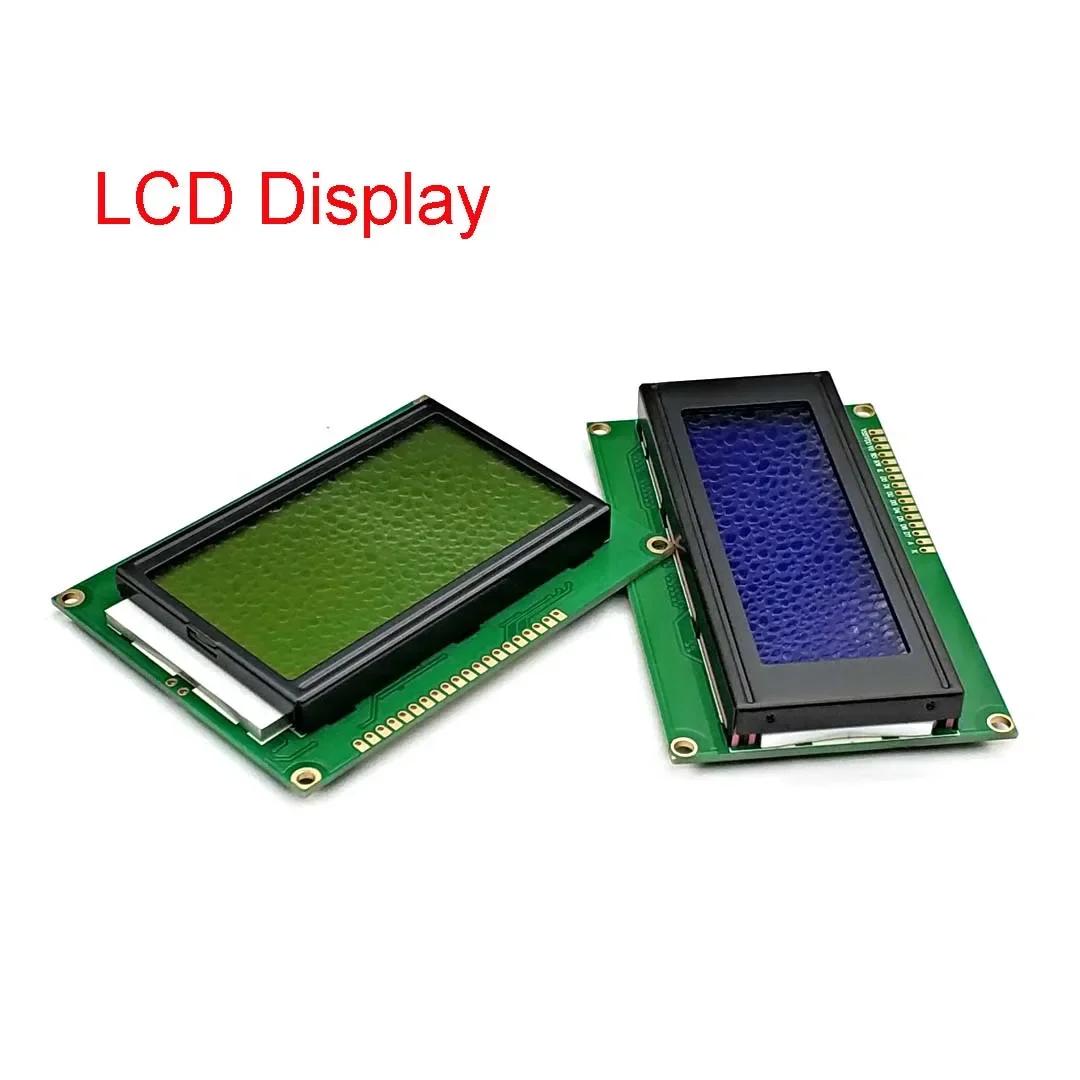 LCD1602 LCD2004 LCD12864 Display Blue/Green LCD Display Module with Blue/Green Backlight 5V Parallel Serial Port Module Board PCF8574 Adapter
LCD1602 LCD2004 LCD12864 Display Blue/Green LCD Display Module with Blue/Green Backlight 5V Parallel Serial Port Module Board PCF8574 Adapter