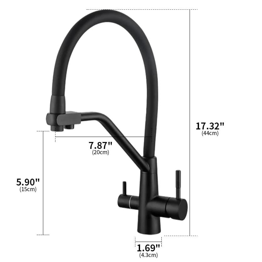 Kitchen 3-in-1 Pure Water Faucet Stainless Steel Silicone Faucet Bathroom Hot & Cold Swivel Pure Water Kitchen Sink Faucet
Kitchen 3-in-1 Pure Water Faucet Stainless Steel Silicone Faucet Bathroom Hot & Cold Swivel Pure Water Kitchen Sink Faucet