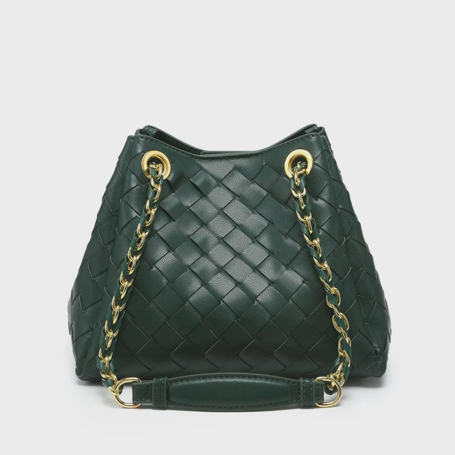 2025 Ручна робота Велика місткість Портативна Сумка-відро на ланцюжку Парашут через плече 20x17x16.5cm темно-зелений колір
2025 Ручна робота Велика місткість Портативна Сумка-відро на ланцюжку Парашут через плече 20x17x16.5cm темно-зелений колір