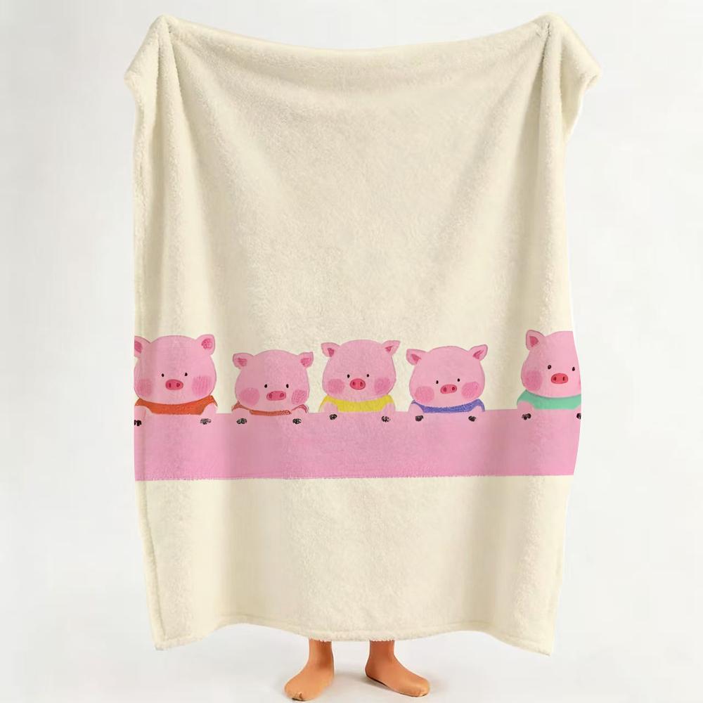 Animal p pink p pig Throw Flannel Throw Blanket Suitable for Sofa Living Room Bedroom 75cmx90cm
Animal p pink p pig Throw Flannel Throw Blanket Suitable for Sofa Living Room Bedroom 75cmx90cm
