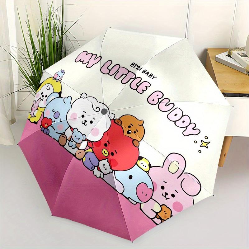 1pc BT21 BABY MY LITTLE BUDDY Umbrella with Plastic Handle,Suitable for All Seasons Home Travel Outdoor UmbrellaM1148
1pc BT21 BABY MY LITTLE BUDDY Umbrella with Plastic Handle,Suitable for All Seasons Home Travel Outdoor UmbrellaM1148