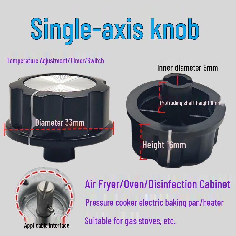 Air Fryer & Oven Knob Timer, Pressure Cooker Rotary Button, Cleaning Cabinet Accessories
Air Fryer & Oven Knob Timer, Pressure Cooker Rotary Button, Cleaning Cabinet Accessories