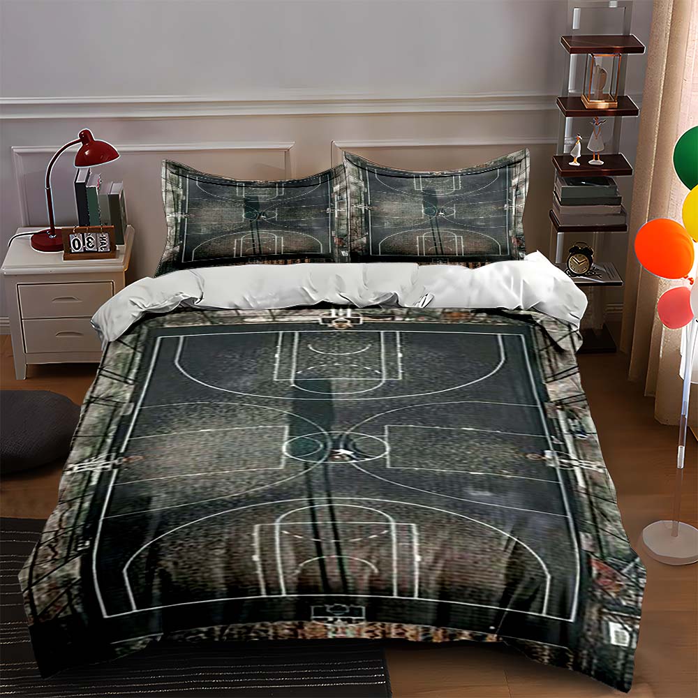 Basketball court design. Bedding Duvet cover sets Duvet covers Pillowcases gifts (1 * Duvet Cover 2 * Pillowcases, without duvet insert) 135x200cm
Basketball court design. Bedding Duvet cover sets Duvet covers Pillowcases gifts (1 * Duvet Cover 2 * Pillowcases, without duvet insert) 135x200cm