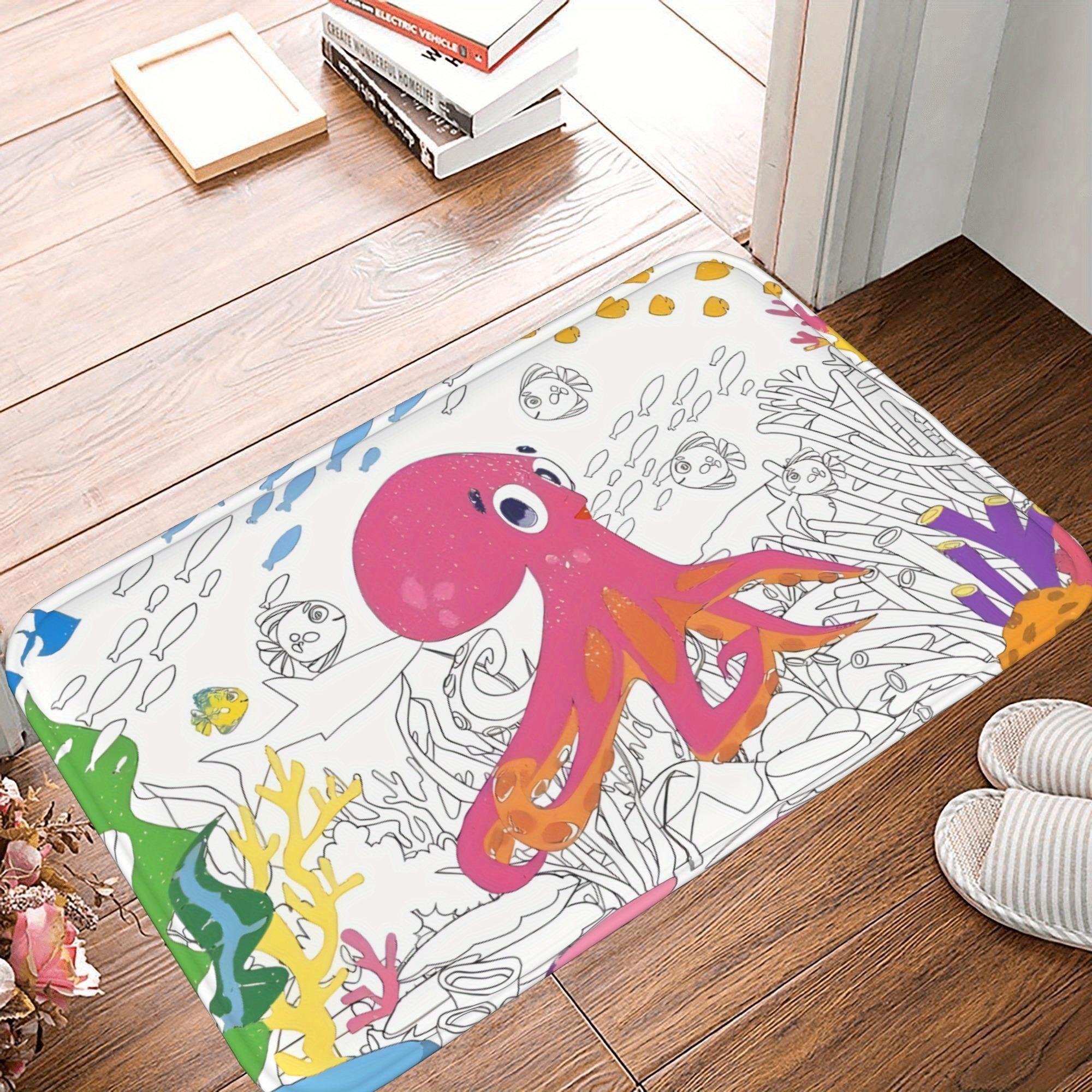 1PC Cartoom octopus Pattern Kitchen Rug Non-Slip Door Mat Pop design Bathroom Rug Bath Mat Carpet for Home Sink Laundry Decor 40cm x 60cm
1PC Cartoom octopus Pattern Kitchen Rug Non-Slip Door Mat Pop design Bathroom Rug Bath Mat Carpet for Home Sink Laundry Decor 40cm x 60cm