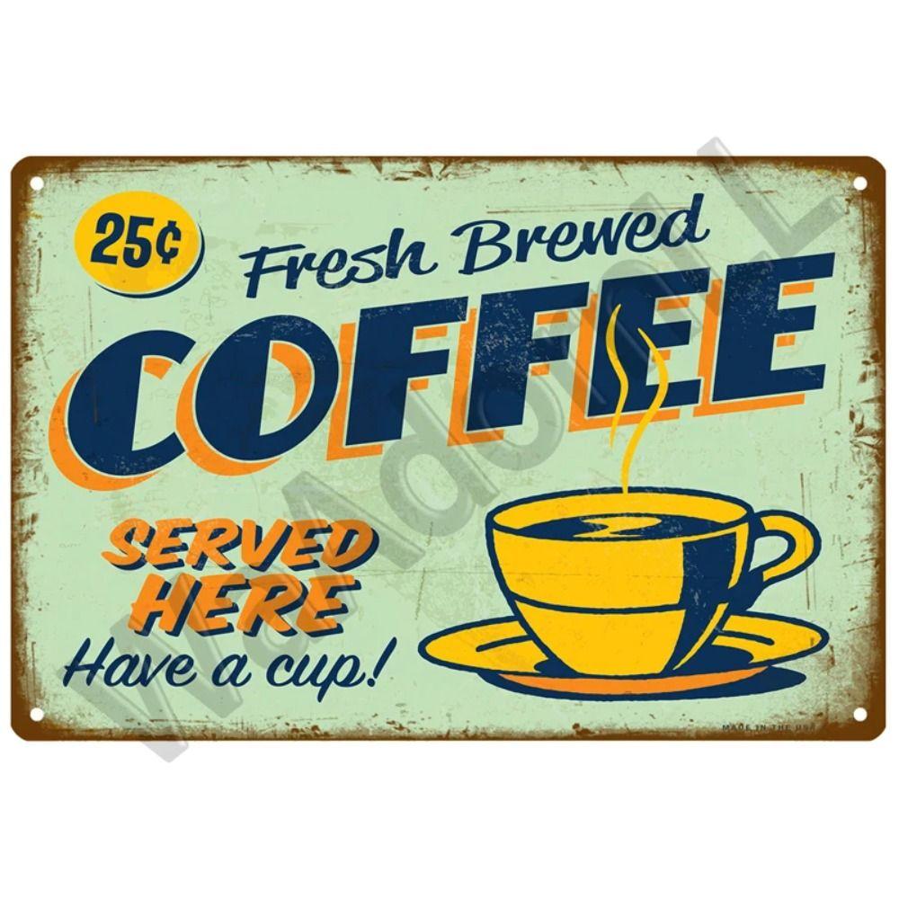 Morning Coffee Tin Sign, Cafe Kitchen Terrace Metal Decor 20x30cm
Morning Coffee Tin Sign, Cafe Kitchen Terrace Metal Decor 20x30cm