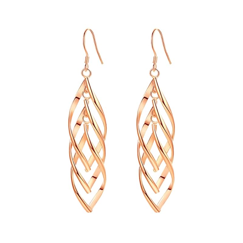 Privie earrings double twist gold leaf ladies plating cute Popularity small face gift present matching Valentine white day fashion accessories formal
Privie earrings double twist gold leaf ladies plating cute Popularity small face gift present matching Valentine white day fashion accessories formal