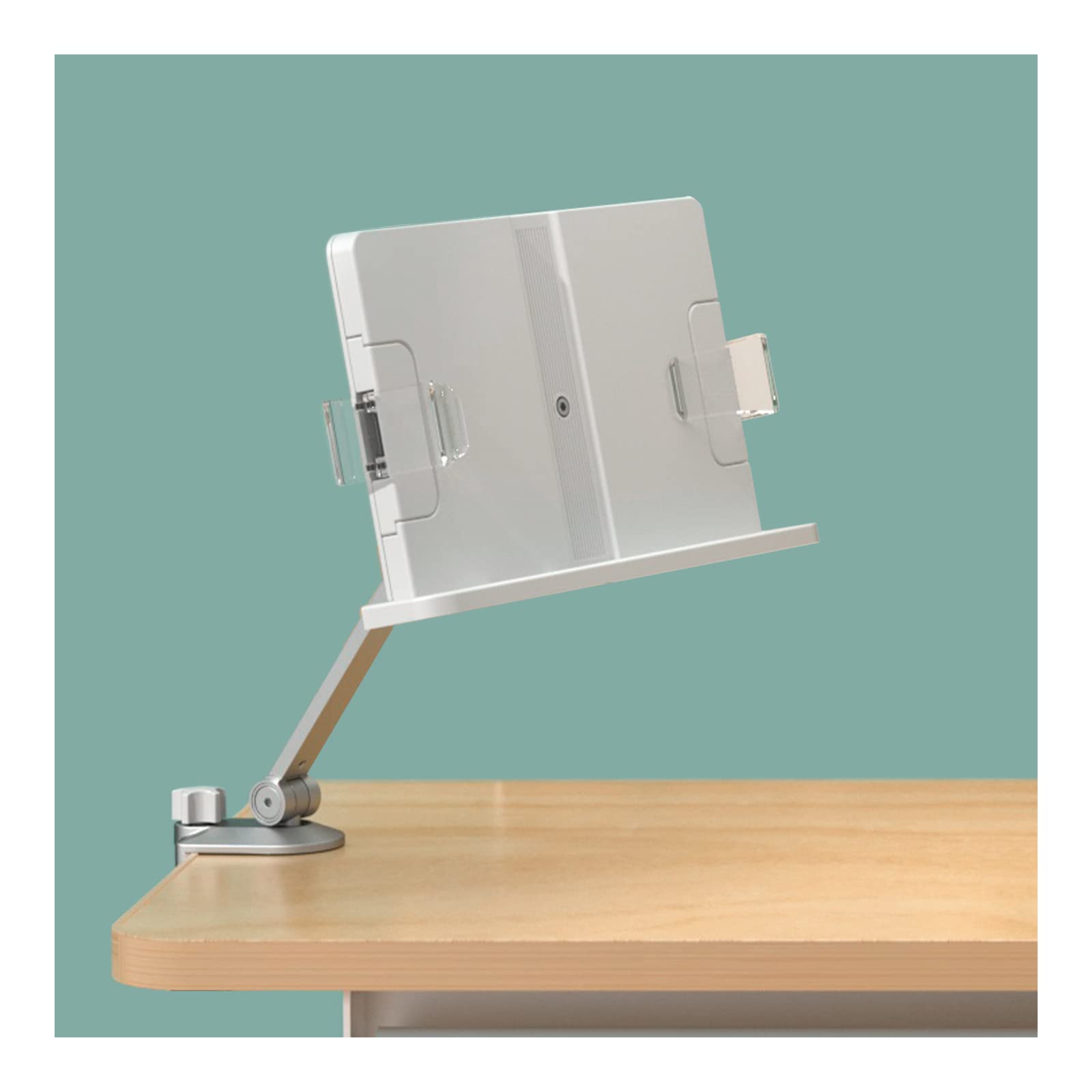 SupeDesk Book C Clamp Настольная подставка для чтения Без высоты Угол наклона 360 градусов Подставка для книг и планшетов, кронштейн, кафедра, тип, стол, книжная стойка, экономия, шаги,
SupeDesk Book C Clamp Настольная подставка для чтения Без высоты Угол наклона 360 градусов Подставка для книг и планшетов, кронштейн, кафедра, тип, стол, книжная стойка, экономия, шаги,