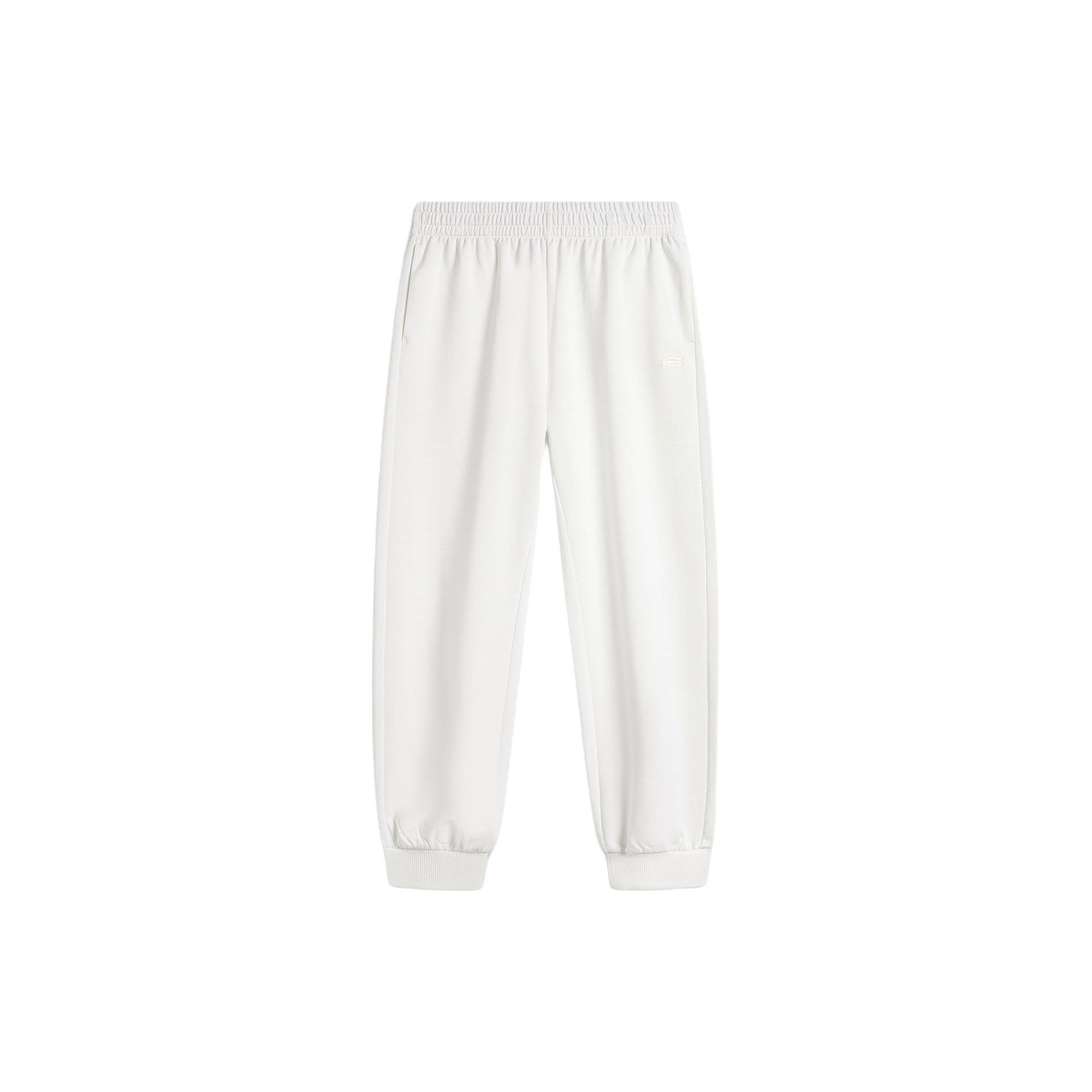 Li Ning Sports Life Series однотонные зауженные книзу удобные трикотажные спортивные брюки женские плавки цвета слоновой кости AKLU330-2 XS
Li Ning Sports Life Series однотонные зауженные книзу удобные трикотажные спортивные брюки женские плавки цвета слоновой кости AKLU330-2 XS