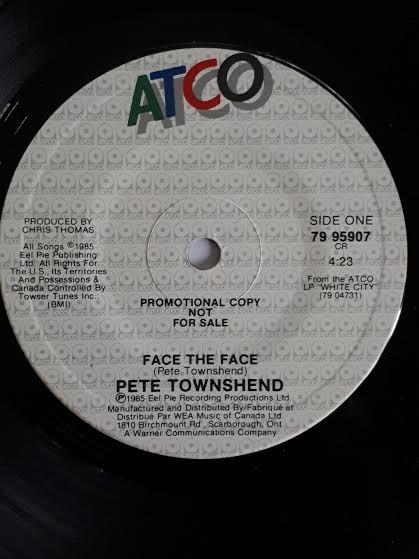 7inch Record PETE TOWNSHEND - Face The Face 7995907 ATCO Records 1985 Canada Rock Used
7inch Record PETE TOWNSHEND - Face The Face 7995907 ATCO Records 1985 Canada Rock Used