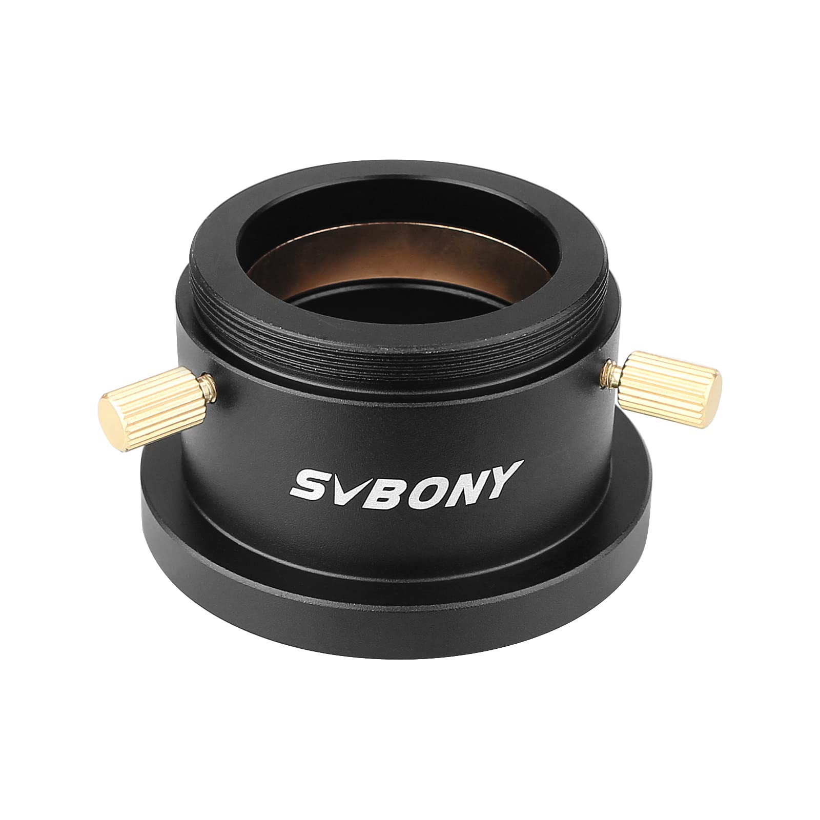 SVBONY SA404 Telescope Adapter M48 to M42 Aluminum Alloy Compatible with SV41 Spotting Scope with M42 Male Thread for SLR 1.25
SVBONY SA404 Telescope Adapter M48 to M42 Aluminum Alloy Compatible with SV41 Spotting Scope with M42 Male Thread for SLR 1.25