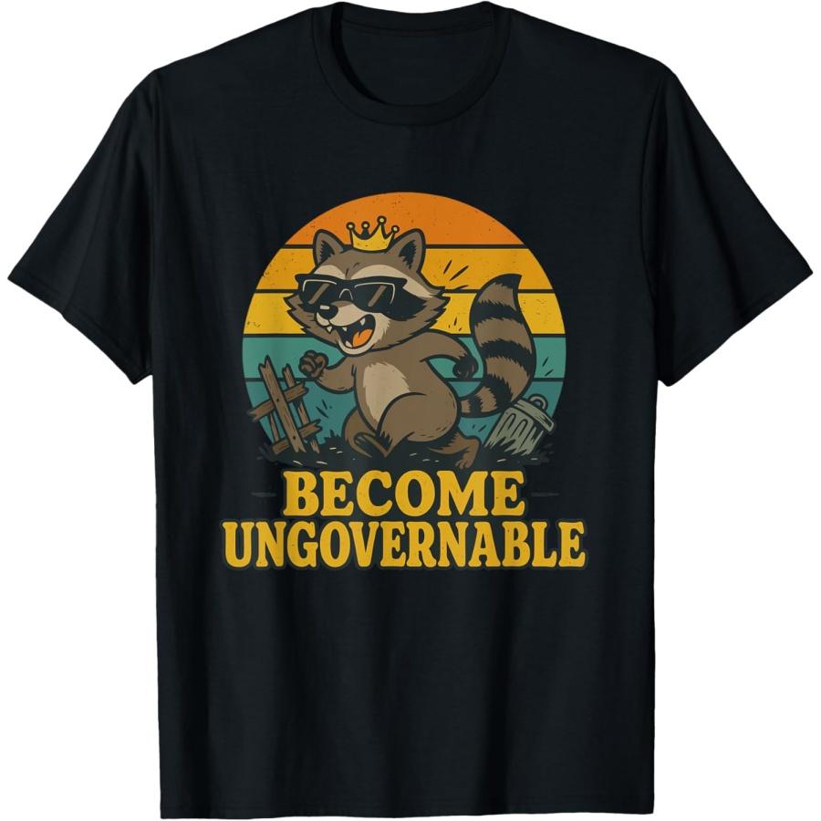 Funny Raccoon Become Ungovernable Retro T-Shirt XXXXXL чёрный
Funny Raccoon Become Ungovernable Retro T-Shirt XXXXXL чёрный