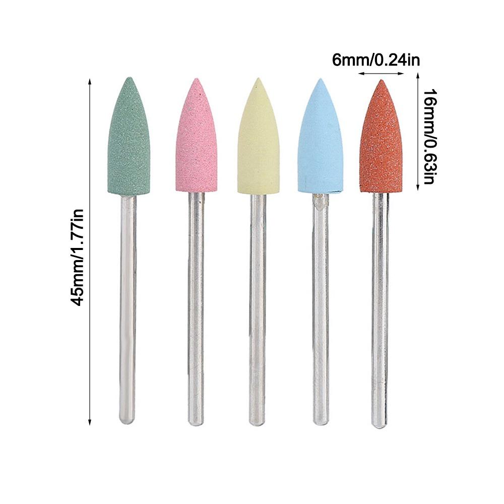 5PCS Electric Grinding Head Silicone Rubber Grinding Head Silicone Nail Drill Bits Manicure Use
5PCS Electric Grinding Head Silicone Rubber Grinding Head Silicone Nail Drill Bits Manicure Use