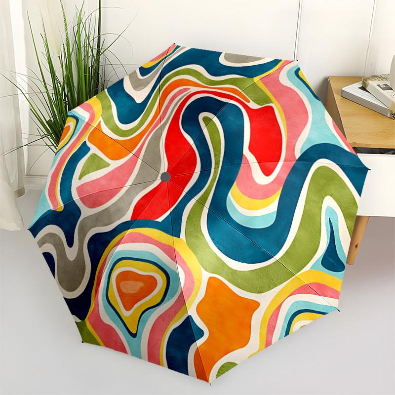 1pc Abstract Art Open/Close Folding Umbrella, All- Portable Umbrella for & Men, Stylish Accessory (Holiday Gift) 8-Rib yy251213136
1pc Abstract Art Open/Close Folding Umbrella, All- Portable Umbrella for & Men, Stylish Accessory (Holiday Gift) 8-Rib yy251213136