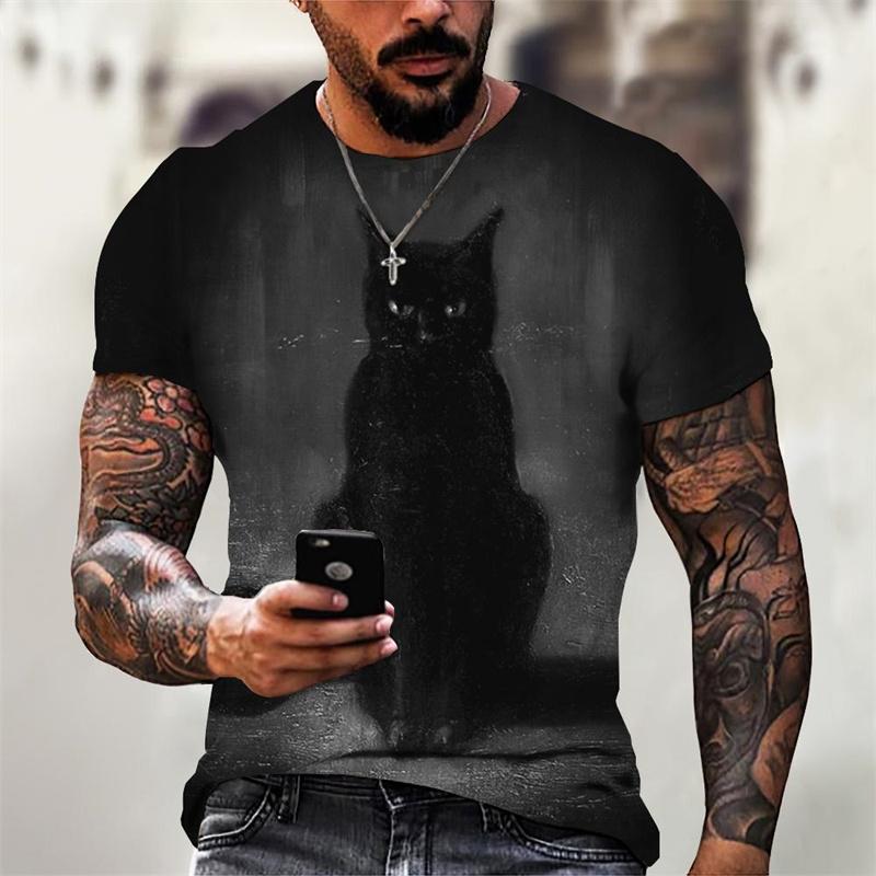 Monster Cat Pattern Men s T-shirt Cartoon Animal 3D Printed T-shirt 6XL
Monster Cat Pattern Men s T-shirt Cartoon Animal 3D Printed T-shirt 6XL
