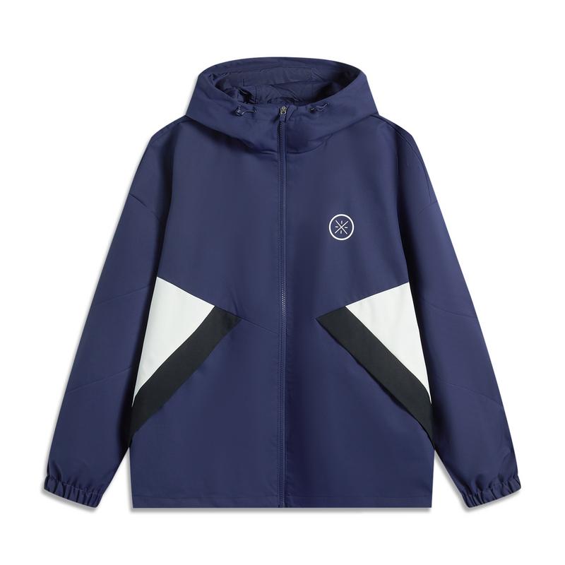 Li Ning Wade Series Comfortable Casual Hooded Simple Loose Color Block Windbreaker Men Outerwear Deep-Blue AFDV853-4 L
Li Ning Wade Series Comfortable Casual Hooded Simple Loose Color Block Windbreaker Men Outerwear Deep-Blue AFDV853-4 L