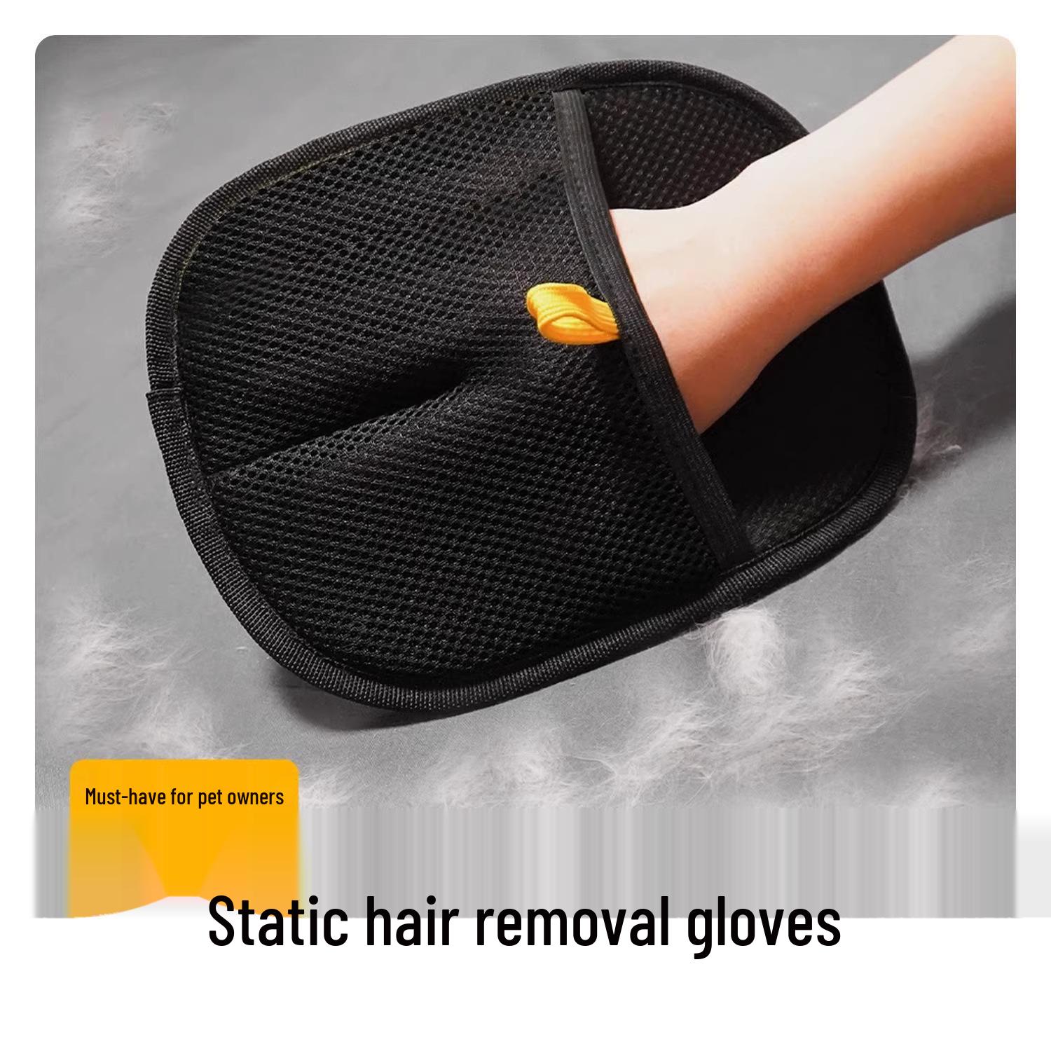 Pet Hair Removal Glove with Two-Way Bristles - Essential for Cat and Dog Owners
Pet Hair Removal Glove with Two-Way Bristles - Essential for Cat and Dog Owners