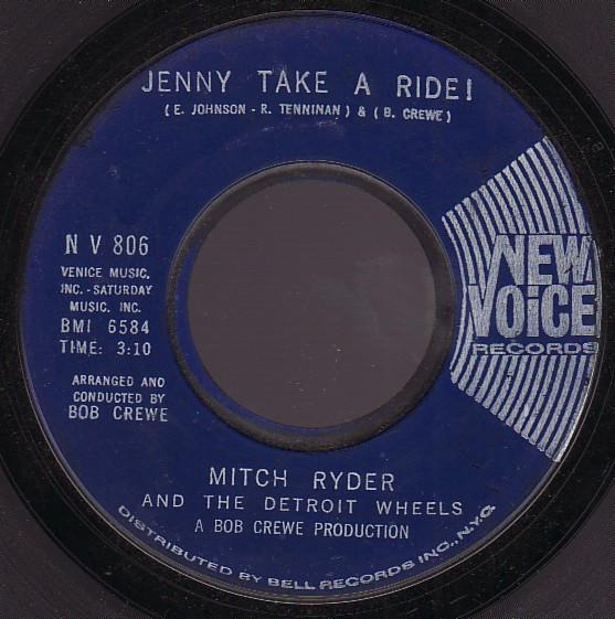 7inch Record MITCH RYDER & THE DETROIT WHEELS - Enny Take A Ride! NV806 NEW VOICE 1965 US Rock Used
7inch Record MITCH RYDER & THE DETROIT WHEELS - Enny Take A Ride! NV806 NEW VOICE 1965 US Rock Used