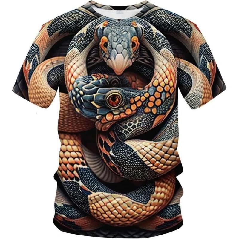 3D Printed Fantasy Snake T-Shirt For Men Cool Animal Graphic Tees Casual Oversized Short Sleeve Tops Round Neck Street T Shirts XXS
3D Printed Fantasy Snake T-Shirt For Men Cool Animal Graphic Tees Casual Oversized Short Sleeve Tops Round Neck Street T Shirts XXS
