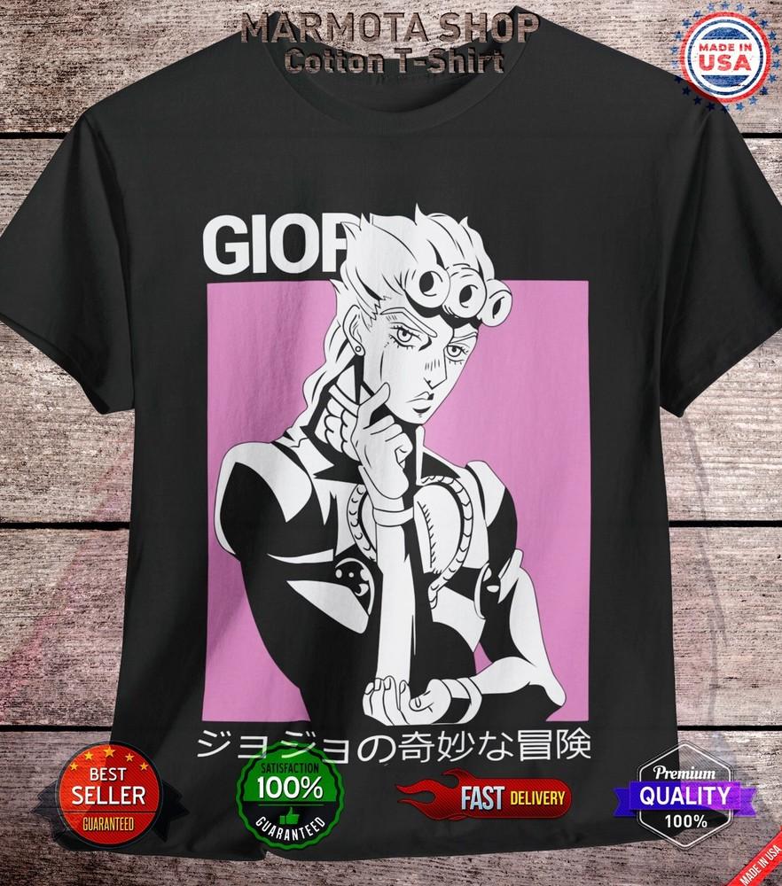 Giorno Giovanna JoJo s Bizarre Adventure Shirt Anime JJBA Tee T-Shirt Vento S
Giorno Giovanna JoJo s Bizarre Adventure Shirt Anime JJBA Tee T-Shirt Vento S