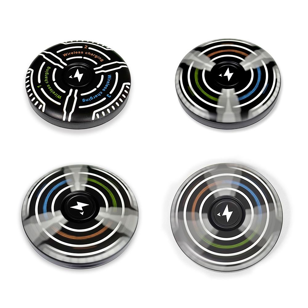 Magnetic Turntable Fidget Spinner: 15W Wireless Charger & Decompression Tool
Magnetic Turntable Fidget Spinner: 15W Wireless Charger & Decompression Tool