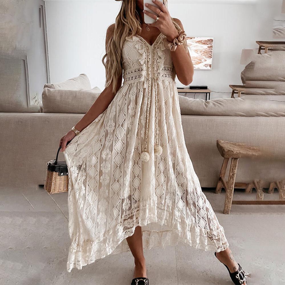 2026 Spring/Summer Sexy Satin Spaghetti Strap Maxi Dress with Split and Open Back L абрикосовый
2026 Spring/Summer Sexy Satin Spaghetti Strap Maxi Dress with Split and Open Back L абрикосовый