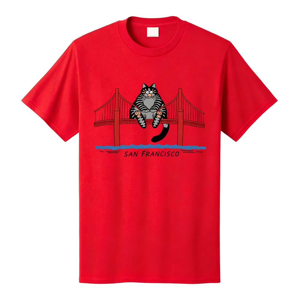 Project Hail Mary Graphic Tee Vintage Cat San Francisco T-Shirt Unisex Streetwear Short Sleeve Cotton Female Tshirts XXL червоний
Project Hail Mary Graphic Tee Vintage Cat San Francisco T-Shirt Unisex Streetwear Short Sleeve Cotton Female Tshirts XXL червоний
