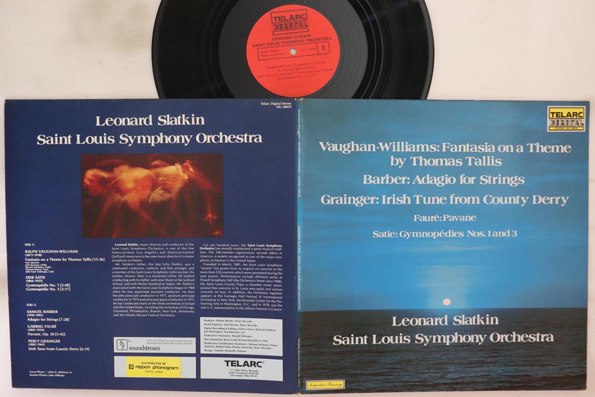 LP Record VAUGHANWILLIAMS BARBER GRAINGER Fantasia On A Theme By Thomas Talli DG10059 TELARC 1981 Germany Classical Used
LP Record VAUGHANWILLIAMS BARBER GRAINGER Fantasia On A Theme By Thomas Talli DG10059 TELARC 1981 Germany Classical Used