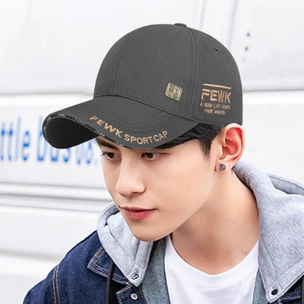 Quick-drying Men s Sunshade Cap Breathable Baseball Cap Sun Hat Letter Embroidery Hat Summer Style 1-Gray
Quick-drying Men s Sunshade Cap Breathable Baseball Cap Sun Hat Letter Embroidery Hat Summer Style 1-Gray