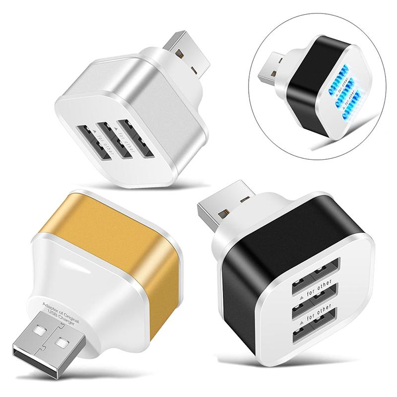 Автомобільний USB-подовжувач зарядки 2.0, 3-портовий розширений USB-розгалужувач із світловим індикатором чорний
Автомобільний USB-подовжувач зарядки 2.0, 3-портовий розширений USB-розгалужувач із світловим індикатором чорний