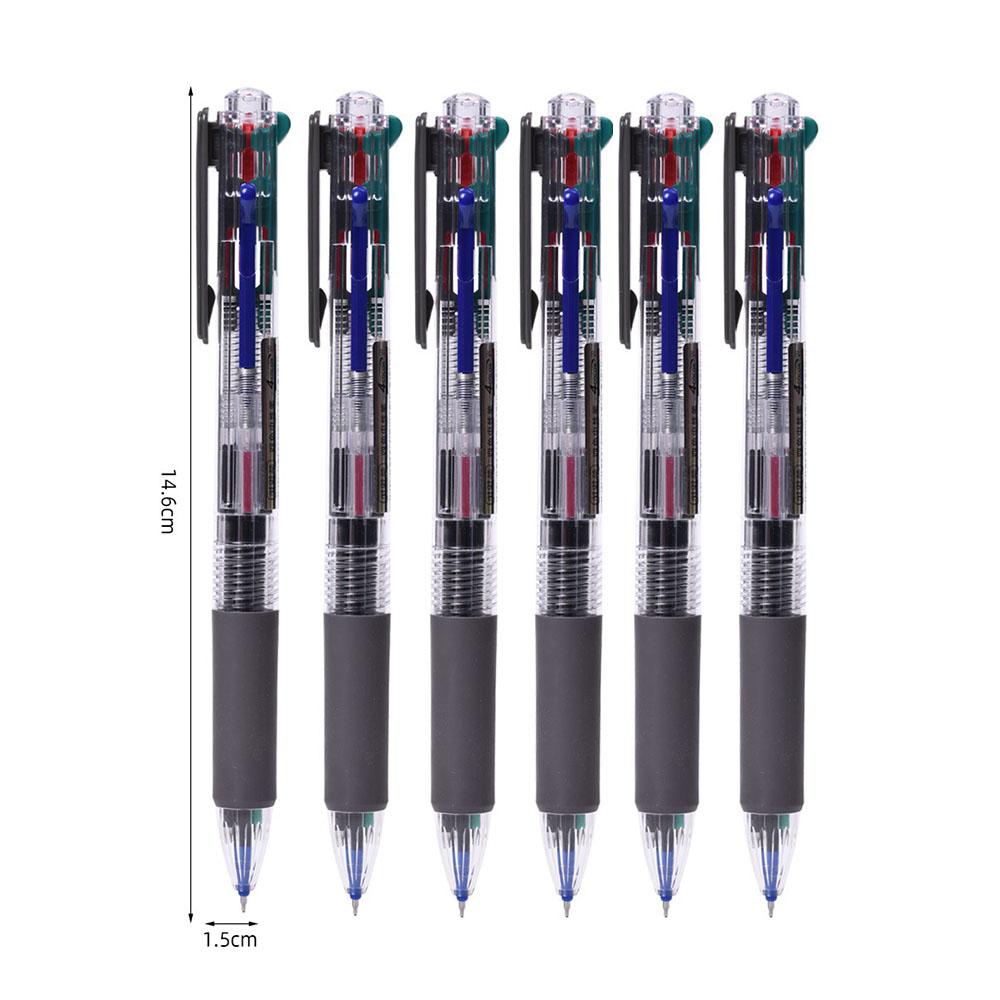 Set of 6pcs Retractable 4 Colors Neutral Pen for Note Taking, Journaling & School Supplies (as the picture,Multi-Colored)
Set of 6pcs Retractable 4 Colors Neutral Pen for Note Taking, Journaling & School Supplies (as the picture,Multi-Colored)