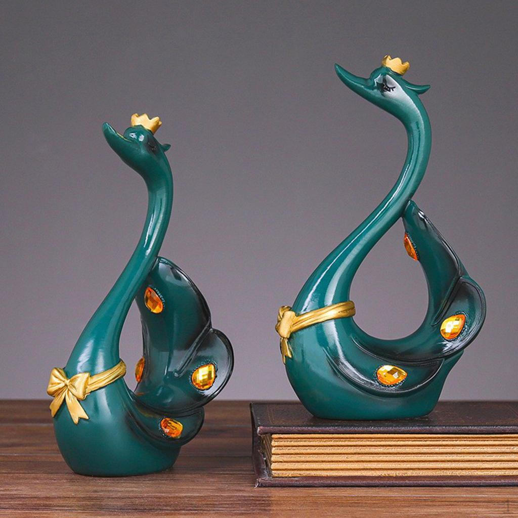 Пара статуэток статуэтка художественные поделки домашний декор с короной животное орнамент смола для столовой зелёный
Пара статуэток статуэтка художественные поделки домашний декор с короной животное орнамент смола для столовой зелёный