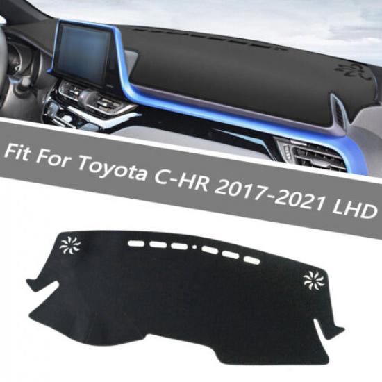 Leather DashMat Dashboard Cover Sun Protector Mat For Toyota C-HR 2017-
Leather DashMat Dashboard Cover Sun Protector Mat For Toyota C-HR 2017-