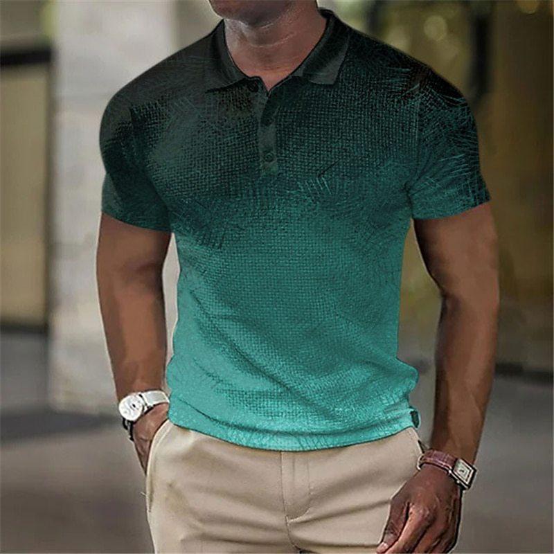 Модная и минималистичная мужская удобная рубашка поло с градиентной 3D цифровой печатью 6XL
Модная и минималистичная мужская удобная рубашка поло с градиентной 3D цифровой печатью 6XL